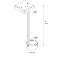 Dorinua LED Deckenleuchte 2 x 4W