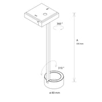 Dorinua LED Deckenleuchte 2 x 4W