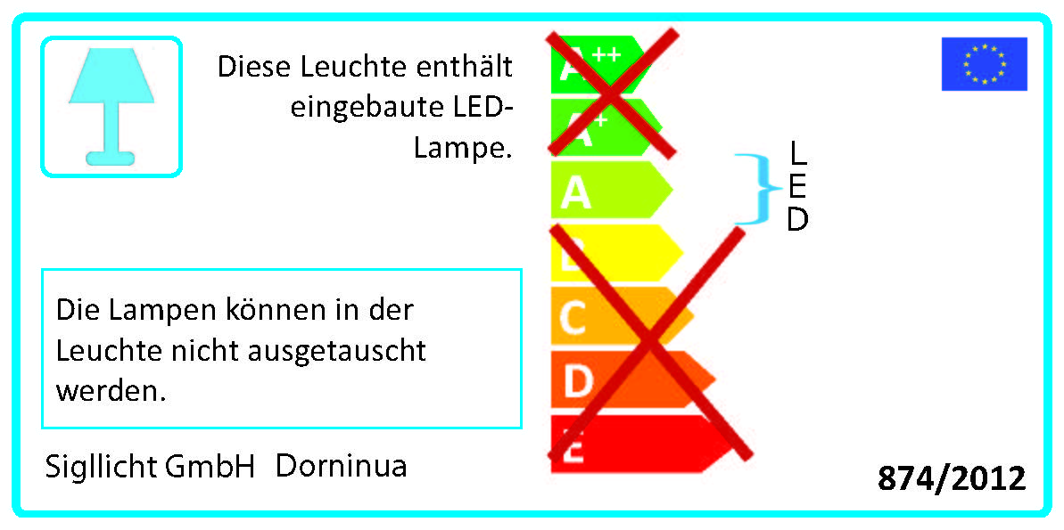 Dorninua Stehleuchte 2 x 8W