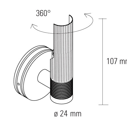 Rerimon LED Wandleuchte