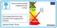 Rinon LED Wand,-Deckenleuchte